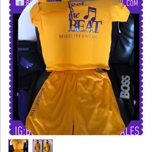 Male set (gym shorts / T-shirt )